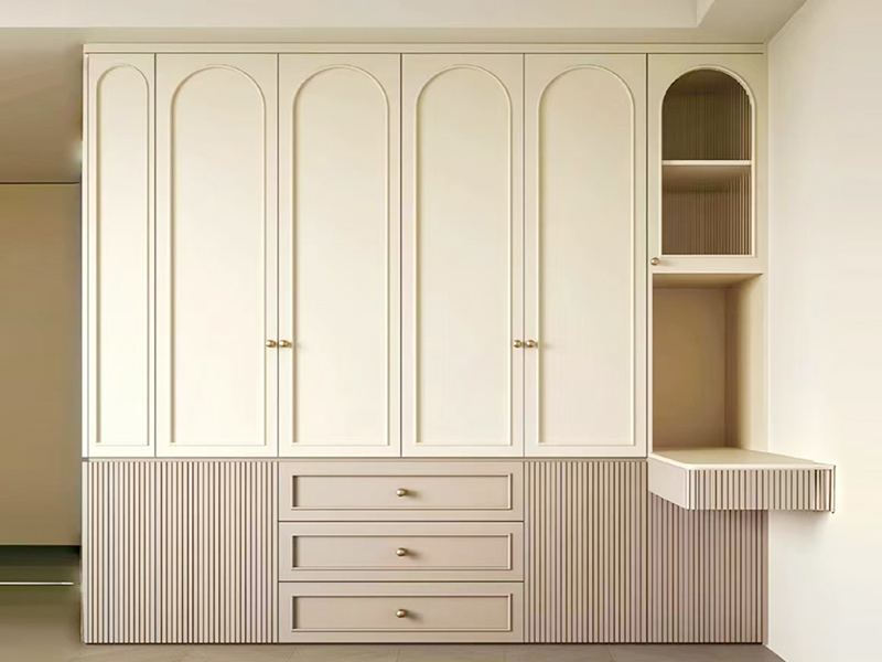 Cream-style French wardrobe