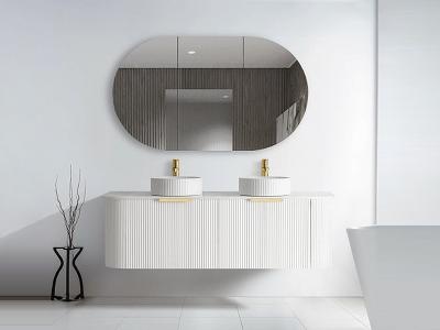 Italian Minimalist Style Ceramic Basin Bathroom Vanity