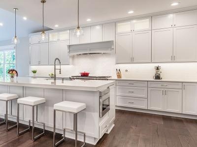 Integration of Modernity and Retro Customized Design Shaker Kitchen Cabinet