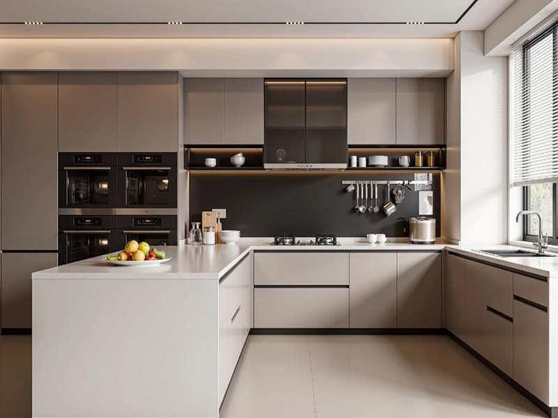 ما هي قاعدة 1-3 لخزائن المطبخ؟